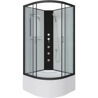 Душевая кабина 90x90x200 см Niagara NG-6708-14BKG прозрачное