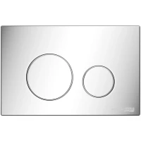 Кнопка смыва WasserKRAFT CH02 для инсталляции, хром