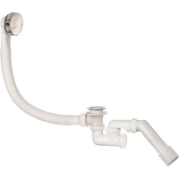 Слив-перелив для ванны Wirquin 30975103 полуавтомат, хром