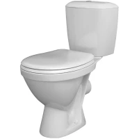 Унитаз-компакт Santek Паллада 1.WH30.2.371 с сиденьем полипропилен, белый