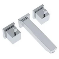 Смеситель для раковины Kaja Aquadrat 20820-C встраиваемый, без донного клапана, хром