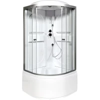 Душевая кабина 100x100x215 см Deto L610EL прозрачное