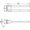 Полотенцедержатель Grohe Selection 41219KF0 44,1 см, поворотный, двойной, черный матовый Полотенцедержатель Grohe Selection 41219KF0 44,1 см, поворотный, двойной, черный матовый - 2