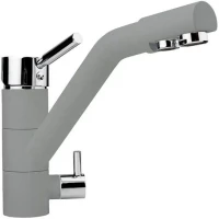 Смеситель для кухни Longran Sprint Universal LM1394 - 49 с подключением к фильтру, крома