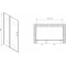 Душевая дверь 120 см Abber Sonnenstrand AG04120S прозрачное Душевая дверь 120 см Abber Sonnenstrand AG04120S прозрачное - 4