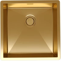 Кухонная мойка Reflexion Como RX2044GD 44x44 см, золотой матовый