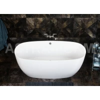 Ванна из литьевого мрамора Astra-Form Атрия 01010011 170x75 см, отдельностоящая, белый