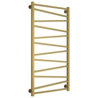 Полотенцесушитель водяной 1200x600 состаренная латунь Сунержа Сирокко 051-0253-1260