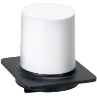 Дозатор для жидкого мыла Bemeta Organic 167109260 200 мл, настенный, черный матовый