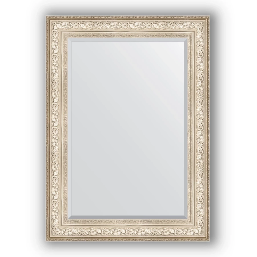 Зеркало 80x110 см виньетка серебро Evoform Exclusive BY 3478