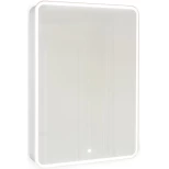 Изображение товара зеркальный шкаф 60x85,5 см белый жемчуг r jorno pastel pas.03.60/w