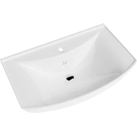 Раковина Misty Стиль 4640021062296 65,5x42,5 см, накладная, подвесная, белый