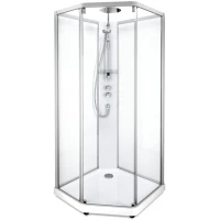 Душевая кабина 90x90x215 см IDO Showerama 10-5 Comfort 558.202.302 прозрачное