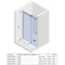 Душевая дверь 99,4 см Riho Baltic B104 G002001120 прозрачное - 3