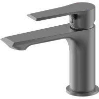 Смеситель для раковины Wonzon & Woghand Brilliant WW-88018079-BGM темный графит матовый 