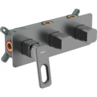 Смеситель для ванны Raglo R51.274.09 встраиваемый, графит матовый