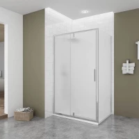 Душевой уголок Veconi Ottimo OP20CH-SP-12090-07-C9 120x90 см, профиль хром, стекло матовое