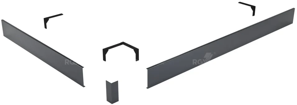 Панель для поддона 110x80 см RGW Stone Tray N/ST-21G 50231581-02