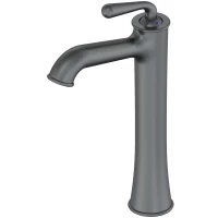 Смеситель для раковины Wonzon & Woghand Steam WW-88239008-BGM темный графит матовый