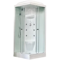 Душевая кабина 90x90x217 см Royal Bath RB90HP7-WT прозрачное