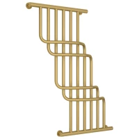 Полотенцесушитель водяной 1000x850 золотой матовый Сунержа Нега 032-0225-1085 