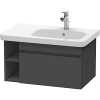 Тумба графит матовый 73 см Duravit DuraStyle DS639304949