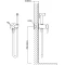 Гигиенический душ Vincea VHFW-101CH со смесителем, хром - 3