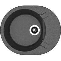 Кухонная мойка Dr.Gans Берта 580 25.040.B0580.407 58x47 см, черный