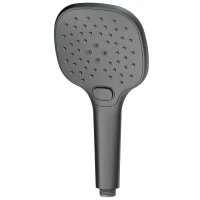 Душевая лейка Wonzon & Woghand WW-88SC02-BGM 120 мм, 2 режима, темный графит матовый
