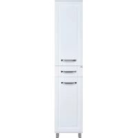 Пенал Misty Терра П-Тер0504001-1ЯЛ напольный L, белый матовый