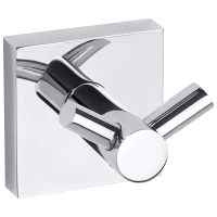 Крючок Bemeta Beta 132106032 двойной, для ванны, хром