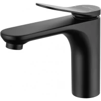 Смеситель для раковины Wonzon & Woghand WW-A40482-MB черный матовый