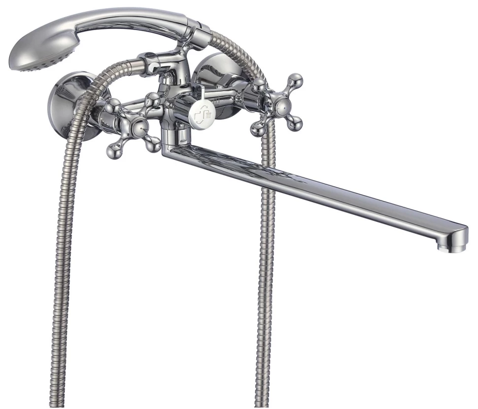Смеситель для ванны Milardo Duplex DUPSBL2M10 смеситель для ванны milardo rora матовый rorbl00m02