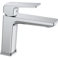 Смеситель для раковины Lemark Hosta LM12306C без донного клапана, хром