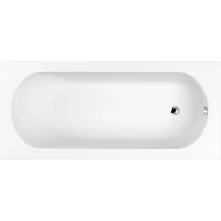 Ванна из литьевого мрамора Whitecross Jane Solid Surface 0222.180075.200 180x75 см, белый матовый