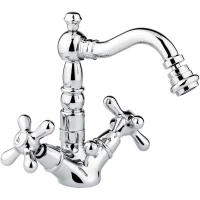 Смеситель для биде Emmevi Deco Old 12614/CR с донным клапаном, хром