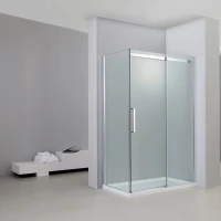 Душевой уголок 120x80 см Black & White Stellar Wind 5088012 прозрачное