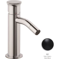 Смеситель для биде Emmevi Filobrass 85004ZI/NEO с донным клапаном, черный матовый