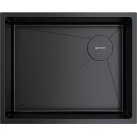 Кухонная мойка Omoikiri Taki 54-U/IF-GB Side SF 4997036 54x44 см, графит