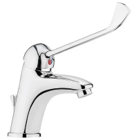 Смеситель для раковины Webert Sax SX831002015 с донным клапаном, хром