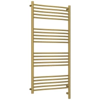 Полотенцесушитель электрический 1200x600 состаренная латунь МЭМ правый Сунержа Флюид 3.0 051-5821-1260