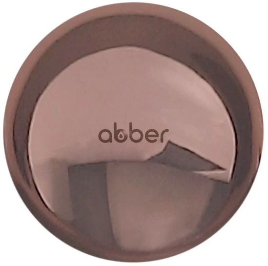 Накладка на слив раковины Abber AC0014RG сифон для раковины без выпуска слив d 40 мм
