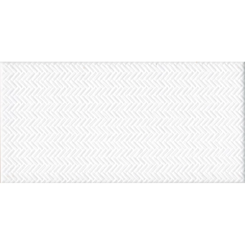 Плитка 19074 Пальмейра белый матовый 9,9x20
