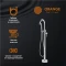 Смеситель напольный для ванны Orange Steel M99-336cr Смеситель напольный для ванны Orange Steel M99-336cr - 8