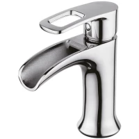 Смеситель для раковины без донного клапана BelBagno Versa VER-LVM-CRM