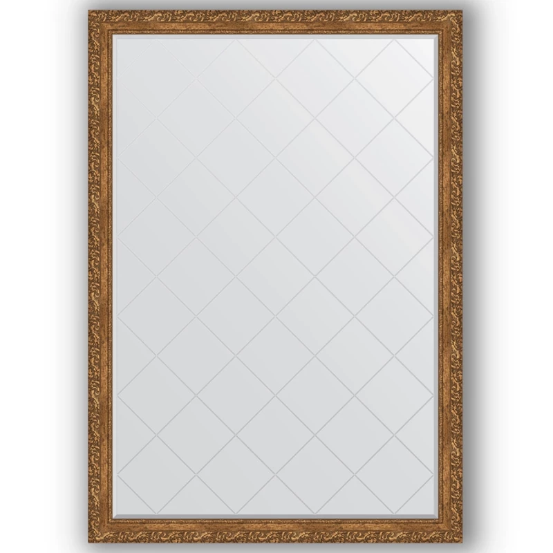 Зеркало 130x185 см виньетка бронзовая Evoform Exclusive-G BY 4486