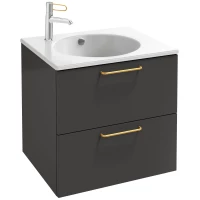 Тумба серый антрацит 60 см Jacob Delafon Odeon Rive Gauche EB2520-R8-N14