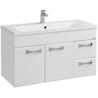 Тумба с раковиной белый глянец 100,2 см Акватон Диор 1A1677K2DR010