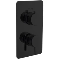 Смеситель для ванны Boheme Cell 135-2-B встраиваемый, черный матовый