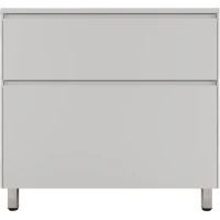 Тумба под раковину Style Line Лима ЛС-00002460 89,9 см, напольная, белый матовый